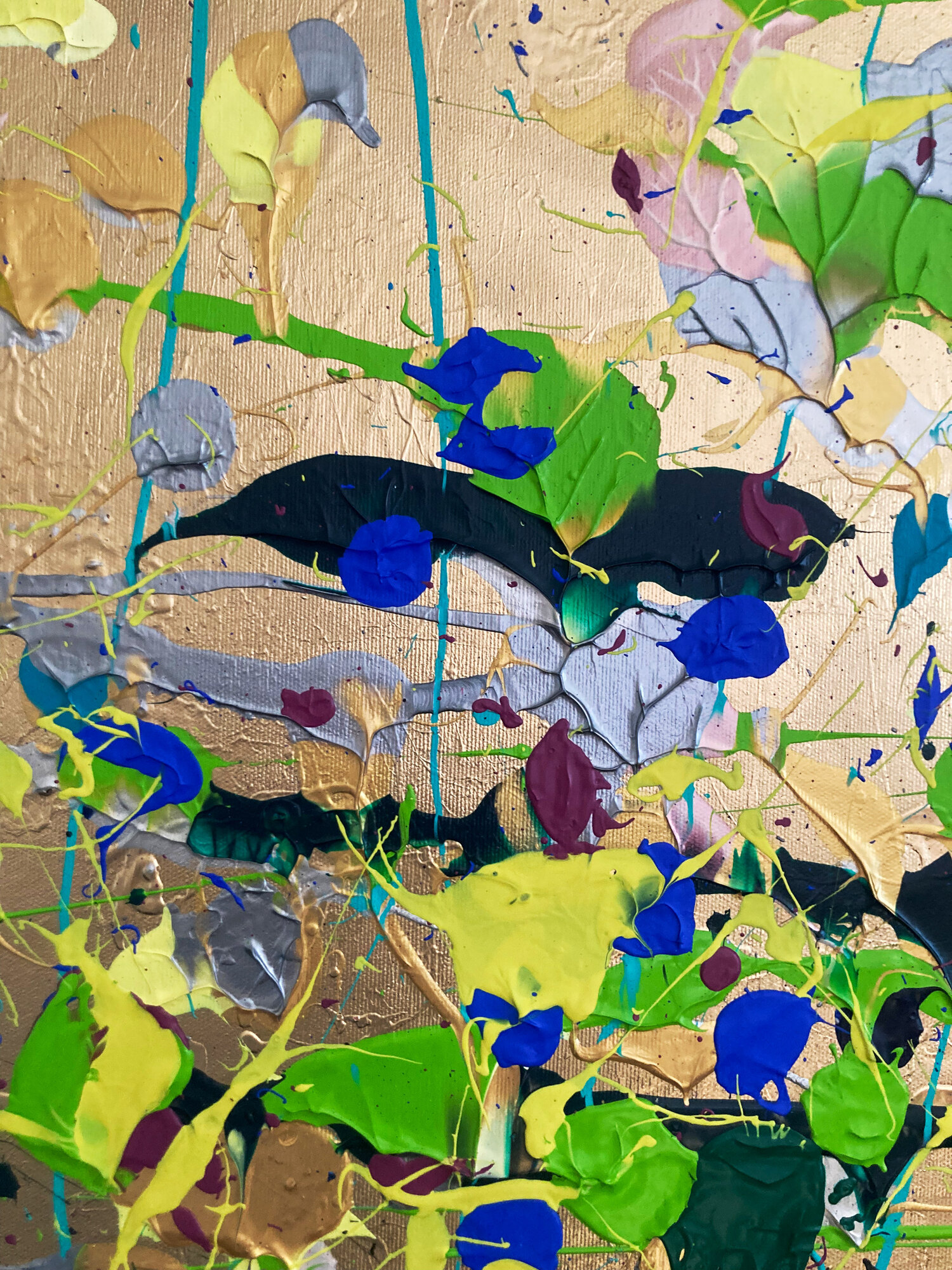 Detal 2 z 4. Detal obrazu „Eye Who Sees” — Marta Dunal